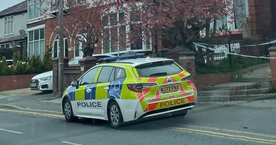 Police cordon in place after house set alight in 'targeted' arson attack