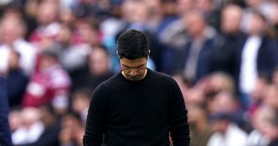 Mikel Arteta denies Arsenal are feeling title pressure despite blowing two goal lead AGAIN