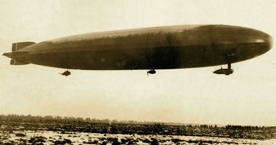 Airship bombed Merseyside then went on to kill a few miles away