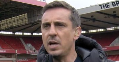 Gary Neville doubles down on Bruno Fernandes criticism after Liverpool 'lies' claim