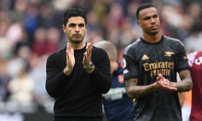 ‘We stopped playing’: Arteta criticises Arsenal after lead is lost at West Ham