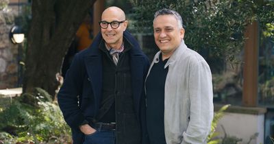 Hollywood stars Stanley Tucci and Joe Russo enjoy film festival in Scotland