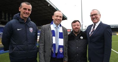 Stadia funding issue highlighted during NI Secretary's visit to Coleraine