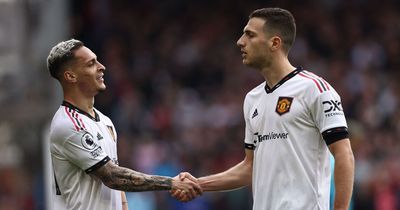 Diogo Dalot explains celebration with Antony after scoring in Manchester United win vs Nottingham Forest