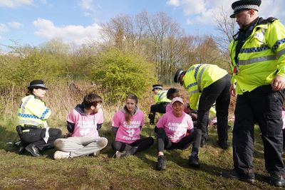 More than 60 in custody after Grand National protests