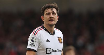 Harry Maguire has hit peak Harry Maguire during Manchester United vs Nottingham Forest