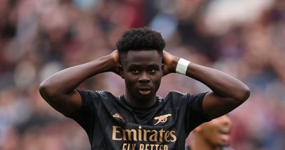 Bukayo Saka subjected to horrific racial abuse after missing penalty in Arsenal game