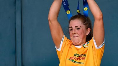 Orlaith Prenter outstanding in ladies’ Division 4 league final as Antrim see off Leitrim