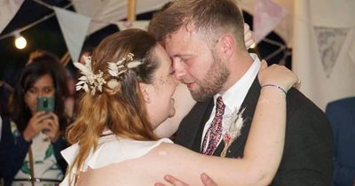 Horrified newlyweds catch cameraman saying 'f***ing mugs' in video of big day