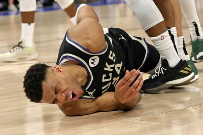 NBA playoff injury fears for Giannis and Morant while Lakers win