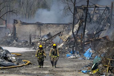 Residents near Indiana warehouse fire may have asbestos on their property, EPA says