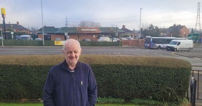 McDonald's delivery drivers 'taking over' street littered with fast food rubbish