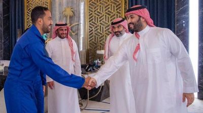 Crown Prince Meets Saudi Astronauts Before their Mission's Launch to Space