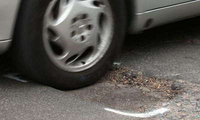 Potholes in England go unrepaired for up to 18 months