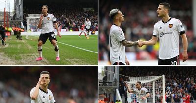 Diogo Dalot's celebrations and more moments you might have missed from Manchester United vs Nottingham Forest