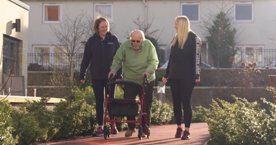 Edinburgh care home staff 'in tears' after elderly resident learns to walk again