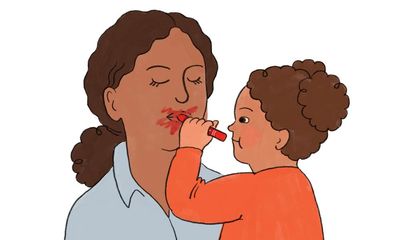 Can you use a kid’s colouring pencil dipped in water to replace lip liner?