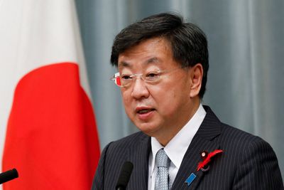 Japan's Matsuno: Tokyo lodged protest with Russia over military drills near disputed islands