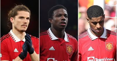 Marcel Sabitzer, Tyrell Malacia, Marcus Rashford - Manchester United injury latest and return dates