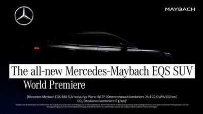 Mercedes-Maybach EQS SUV Debuts Today: See The Livestream