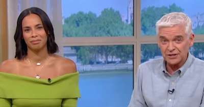 Rochelle Humes hosts This Morning as Phillip Schofield gives Holly Willoughby health update