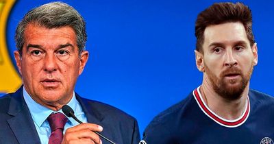 Barcelona chief Joan Laporta gives emphatic response to Lionel Messi return claims