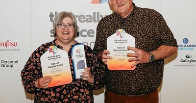 Nottinghamshire husband and wife named bus drivers named Hero of the Year by Trentbarton