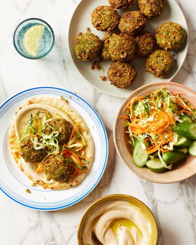 £1 meals: Henry Dimbleby’s recipes for edamame falafel and buruk