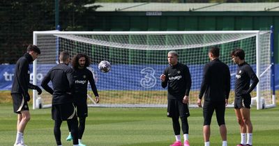 Behind the scenes in Chelsea training as Frank Lampard makes use of surprise inclusion