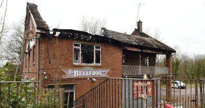 Motherwell's Bullfrog pub destroyed after deliberate fire rips through building