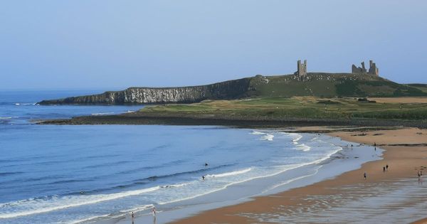 Woman thanks 'Angels of the North' after husband collapsed on Northumberland beach