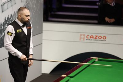 Hossein Vafaei steps up war of words with Ronnie O’Sullivan at the Crucible