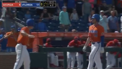 Florida’s Jac Caglianone intentionally muted a grand slam celebration after his pitcher got ejected