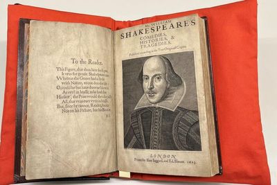 First printed edition of Shakespeare’s plays to go on display