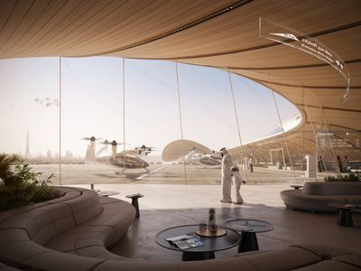 Foster + Partners’ ‘vertiport’ terminal for Dubai, plus eVTOL aircraft on the up