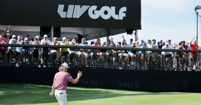 LIV Golf hits back at critics with sell-out crowd as war with PGA Tour wages on