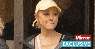 Ariana Grande seen for the first time since emotional plea after body-shaming row