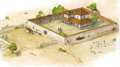 Roman temple found in France may have been dedicated to war god Mars