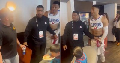 Russell Westbrook caught on camera calling fan “motherf*****” in heated argument