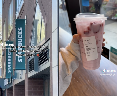 Woman with over 50 food allergies reveals how she orders Starbucks