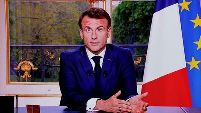 Macron vows govt action plan in next 100 days to appease anger over pension reform