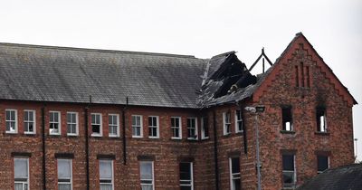 Firefighters spend hours tackling massive blaze at derelict school