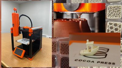 Cocoa Press's Chocolate 3D Printer Now Up for Pre-Order