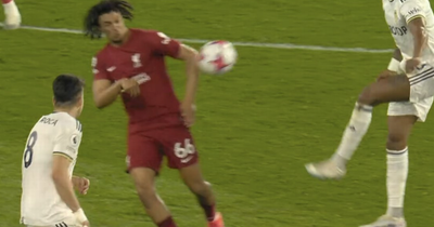 Why Liverpool's first goal against Leeds United was NOT ruled out for handball