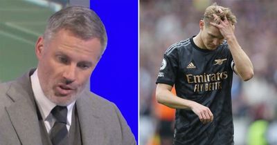 Jamie Carragher doubles down on Arsenal criticism with "cocky" assessment