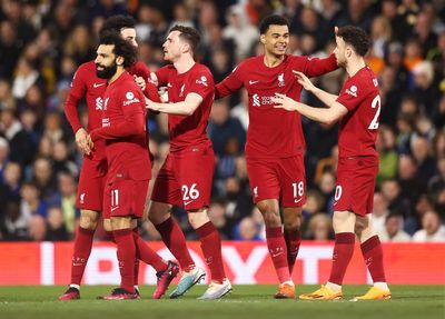 Mohamed Salah and Diogo Jota both score twice as Liverpool thump Leeds