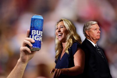 MTG needles Graham with Bud Light photo