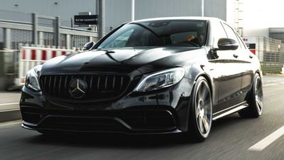 Manhart Sends Off The Old Mercedes-AMG C63 V8 With 623-HP Tune