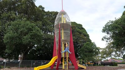 Iconic rocket ship playgrounds inspired by Cold War 'propaganda exercise'