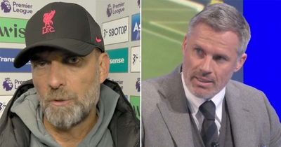 Jurgen Klopp and Jamie Carragher on the same page as Liverpool debunk "awful" theory